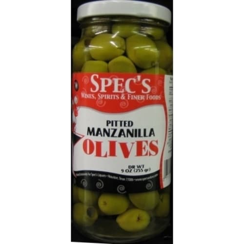 Spec's Pitted Mazanilla Olives