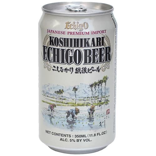 Echigo Koshihikari Japanese Lager • 500ml Bottle