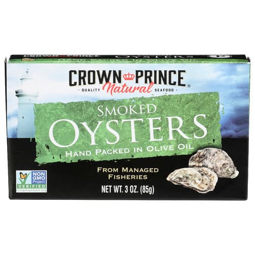 Crown Prince Oyster • Smoked In Oil
