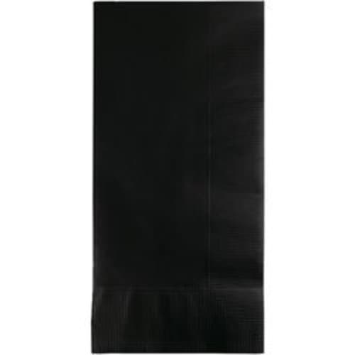 2 Ply Black Paper Beverage Napkin