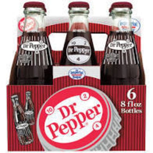 Dr Pepper In Glass Bottle