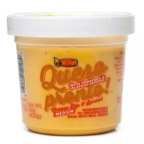Ricos Queso Pronto Cheese Dip • Tomato Jalapeno
