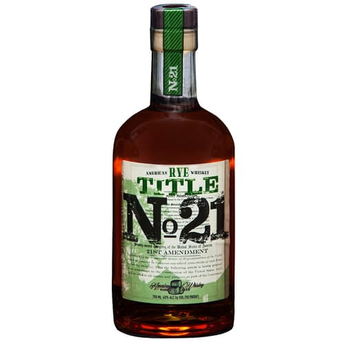 Title No. 21 • Rye Whiskey