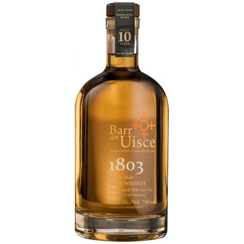 Barr An Uisce 1803 10 Year Old Single Malt Irish Whiskey