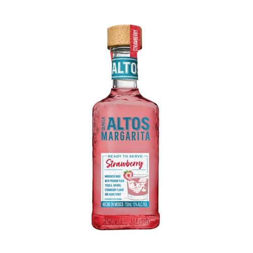 Olmeca Altos Strawberry Margarita Cocktail