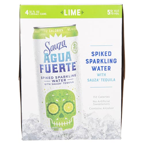Agua Fuerte Cocktails • Lime Margarita 4pk-355ml
