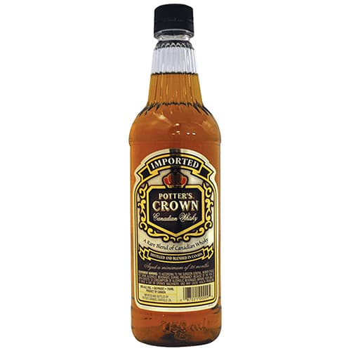 Potter's Crown Canadian Whiskey