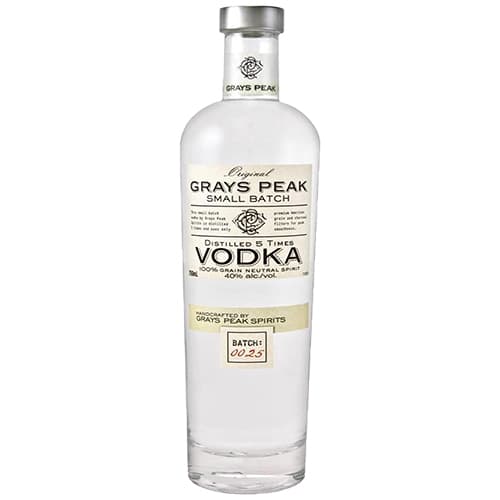 Gray's Peak Vodka