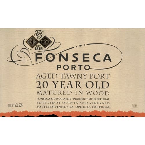 Fonseca 20 Year Old Tawny Red Port