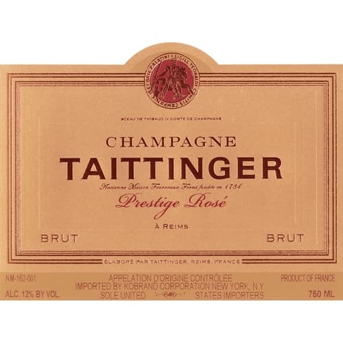 Taittinger Cuvee Prestige Rose Champagne