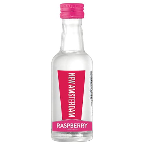 New Amsteram Vodka • Raspberry 50ml (Each) Gallo California