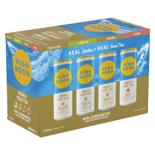 High Noon Sun Sips • Iced Tea Lake Pack 8pk-12oz