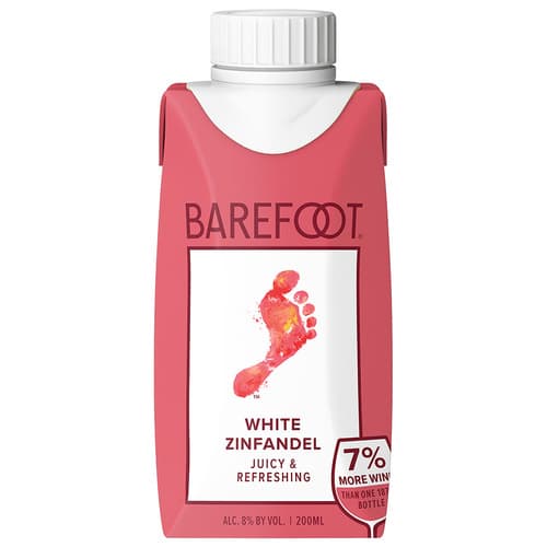 Barefoot White Zinfandel 200ml Tetra