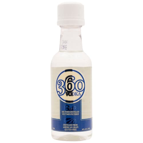 360 Vodka • 50ml (Each)