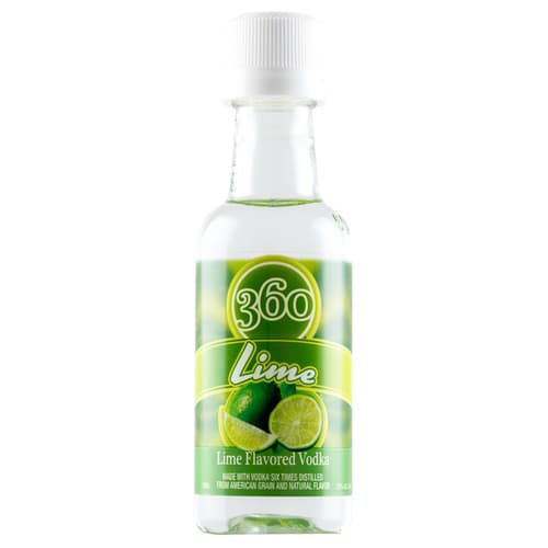 360 Vodka • Lime 50ml (Each)