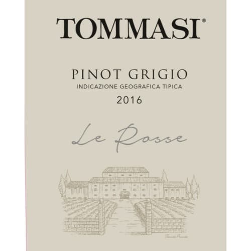 Tommasi Le Rosse Veneto IGT Pinot Grigio