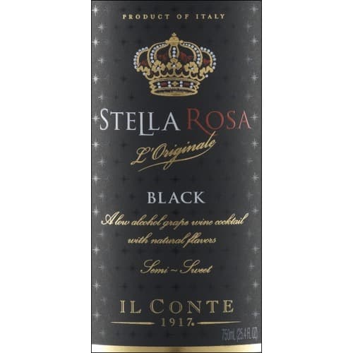 Stella Rosa Black Aluminum