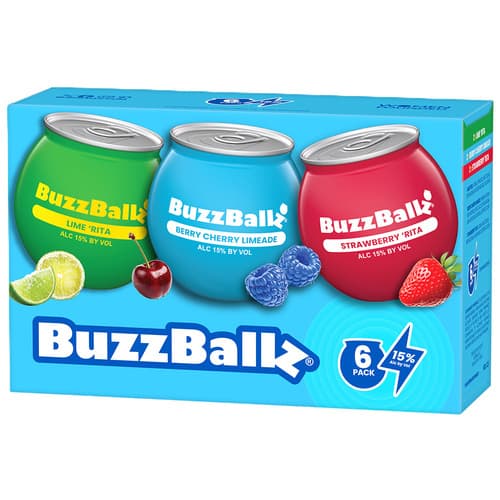 Buzzballz Variety Pack • Everyday Faves 6pk-200ml