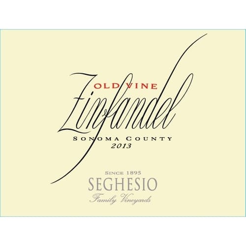 Seghesio Old Vine Zinfandel