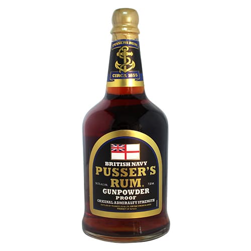 Pusser's Gunpowder Proof Black Label Rum