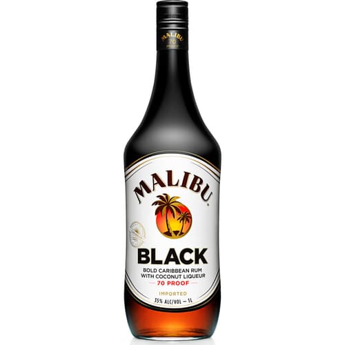 Malibu Black Coconut Rum
