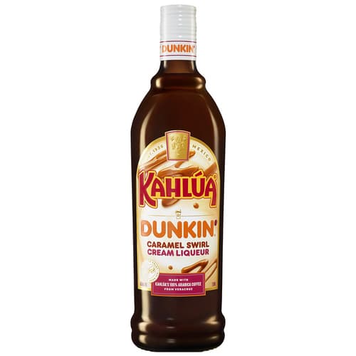 Kahlua Coffee Liqueur • Dunkin Caramel Swirl