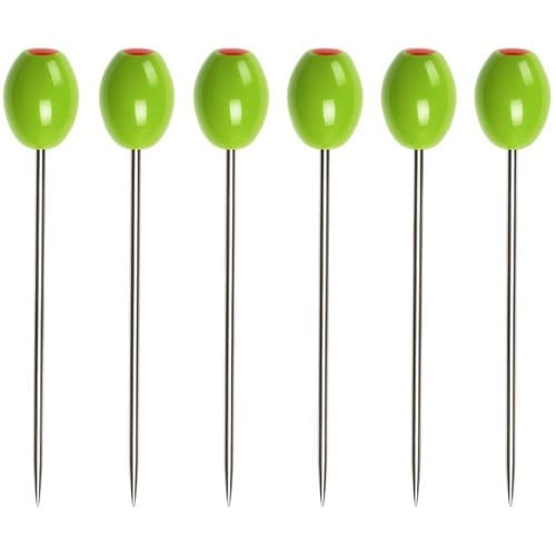 Corkpops Cocktail Pick • Olives Lifesize Green