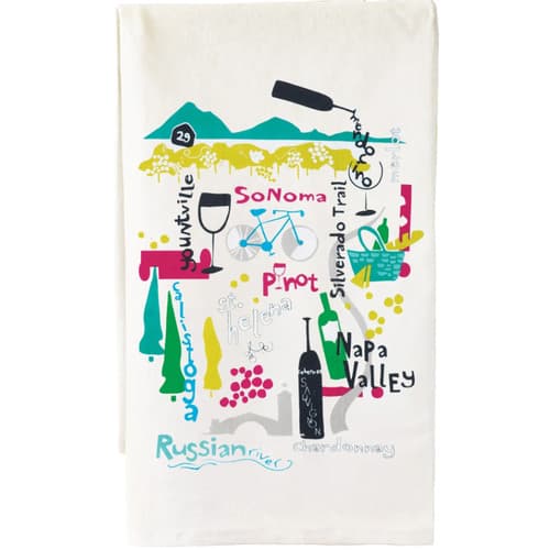 California Wine Country Bar and Kitchen Towel