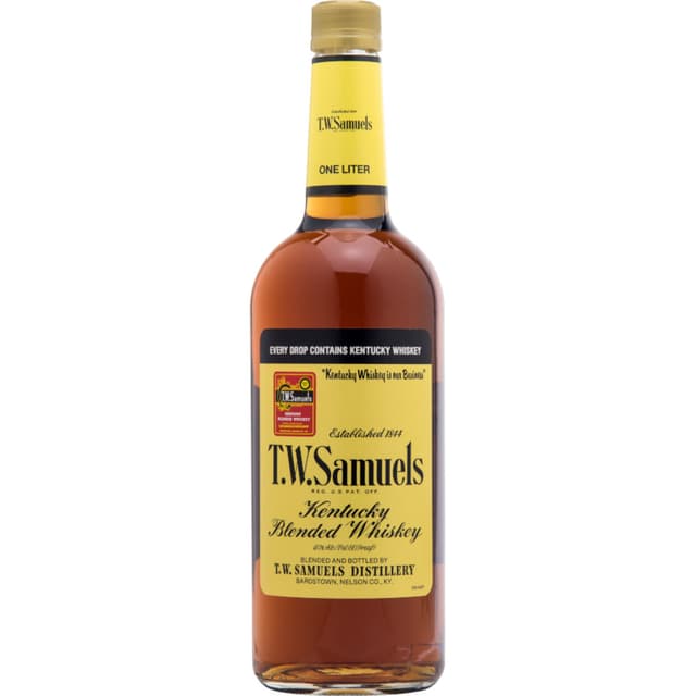 T.w. Samuels Kentucky Blended Whiskey