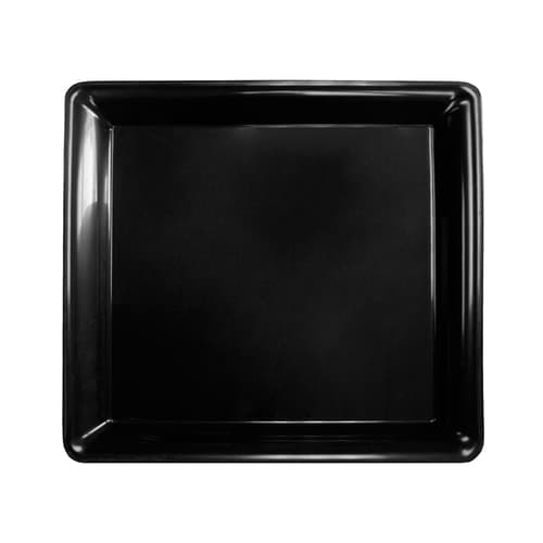 Party Essentials • Tray Square Black 16 X 16 Inch