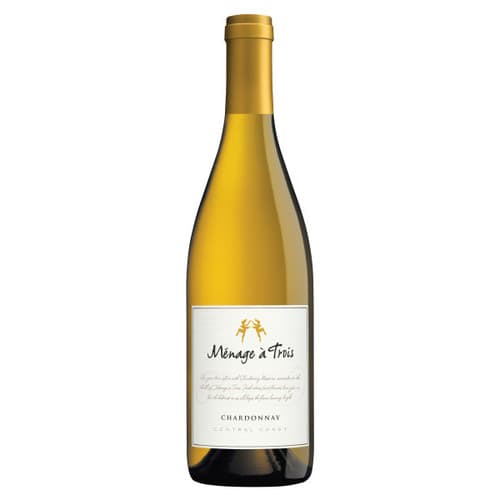 Menage A Trois Chardonnay White Wine 750ml Bottle