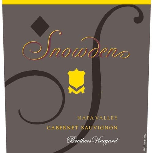 Snowden Brothers Vineyard Cabernet Magnum 6 / Pk