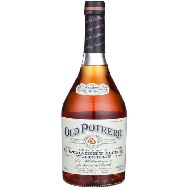 Old Potrero Straight Rye Whiskey 6 / Case