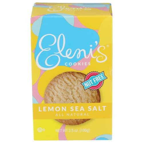 Elenis Lemon Sea Salt Cookies