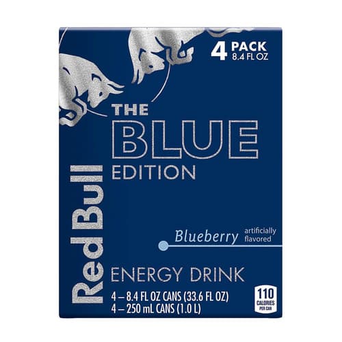 Red Bull • Blue Blueberry 8.4 oz 4 Pack