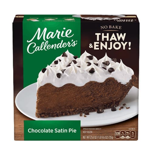 Marie Callender's Pie • Satin Chocolate