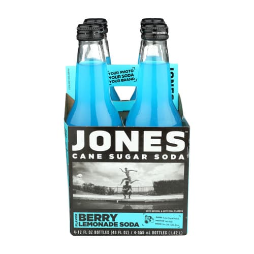 Jones Soda 4 Pack • Berry Lemonade