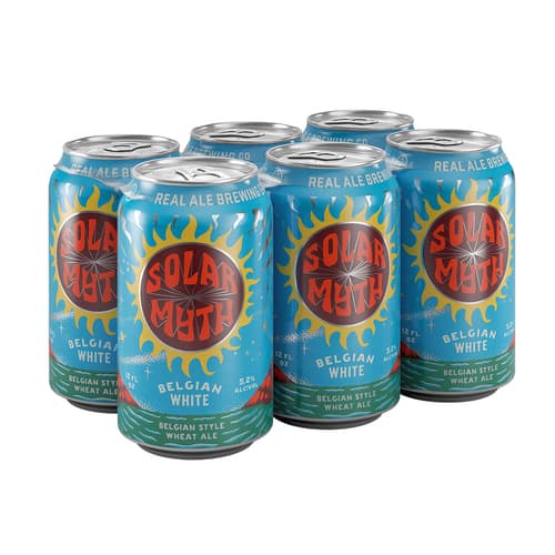 Real Ale Solar Myth Belgian Wit • Cans