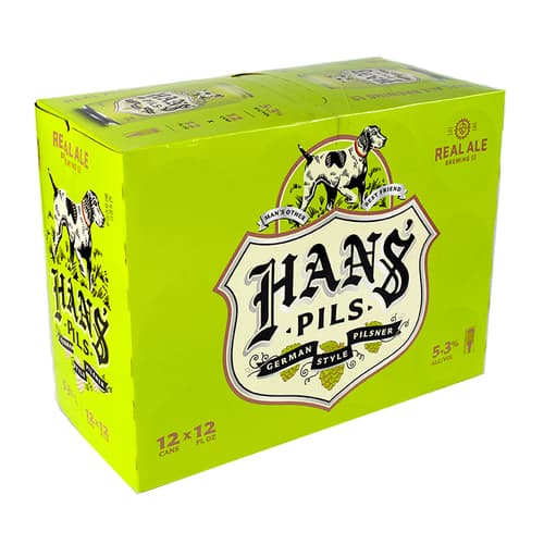 Real Ale Hans' Pils • 12pk Can