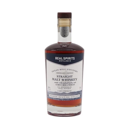 Real Spirits • Distiller's Edition Malt Whiskey