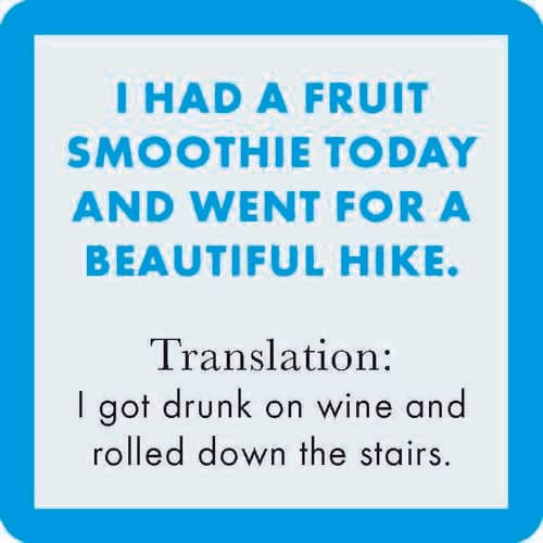 Dom Coaster • Fruit Smoothie