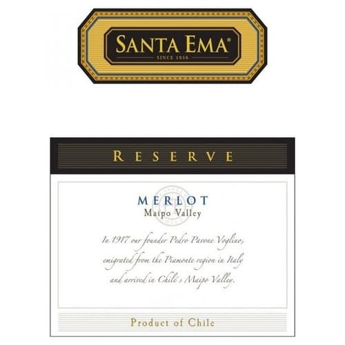 Santa Ema Merlot Reserve