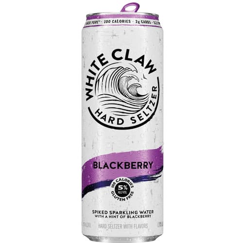 White Claw Blackberry Hard Seltzer • 19.2oz Can