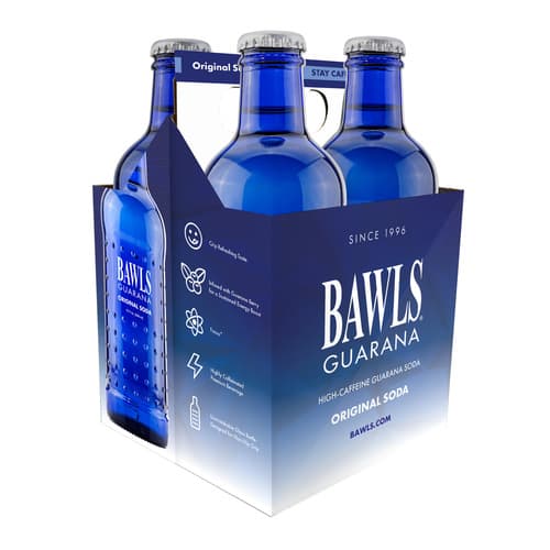 Bawls Guarana Original High Caffeine Soda