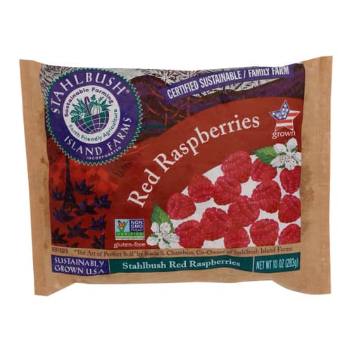 Stahlbush Itland Farms Red Raspberries Frozen