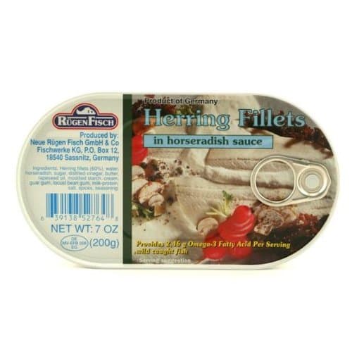 Rugenfisch Herring Fillets • Horseradish Sauce