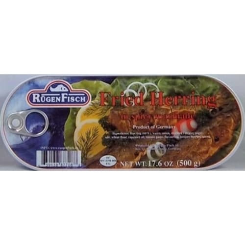 Rugenfisch Fried Herring In Spicy Marinade