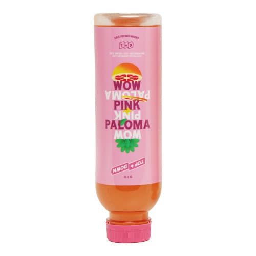 Top Down Wow Pink Fresh Juice Paloma