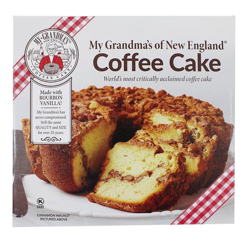 Grandma Coffee Cake • Walnut Cinnamon