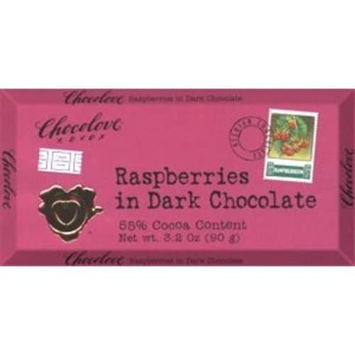 Chocolove Bar • Dark - Raspberry 55%